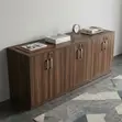 6-Door Executive Office Storage Cabinet - 1