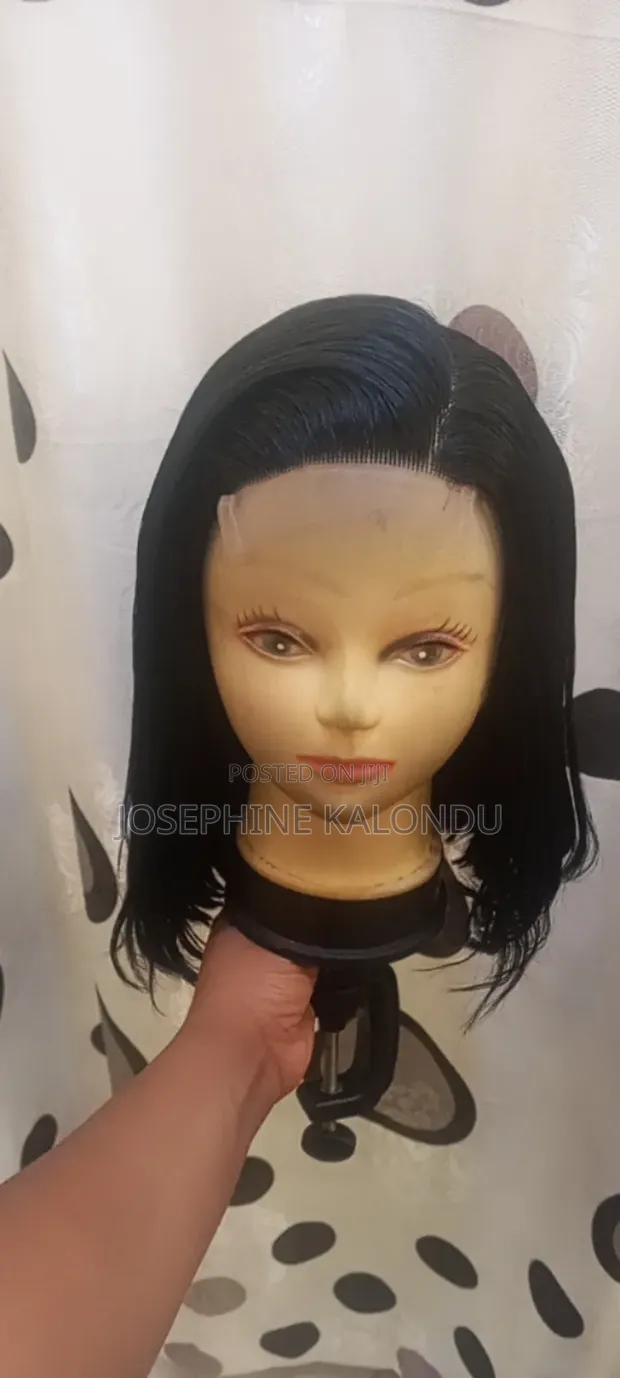 Natural Look Wig ya Nusu Binadamu - 1