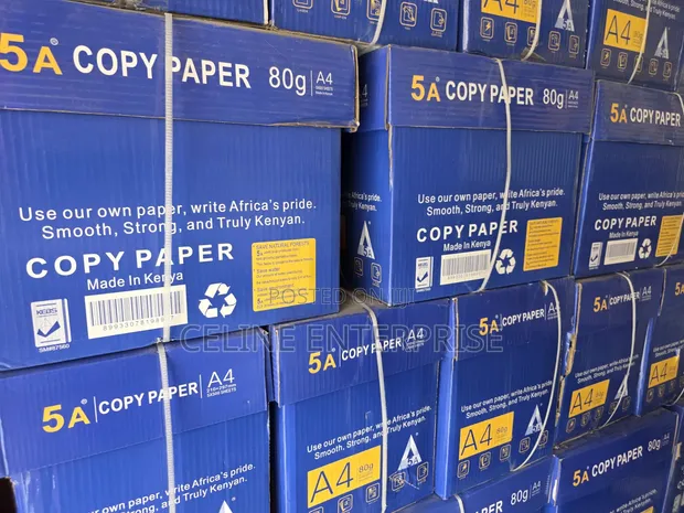 5 Reams A4 80gsm Copy Paper - 1