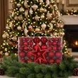 101-Piece Multi-Style Christmas Tree Ornament Balls Kit - 3