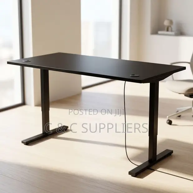 140cm Modern Motorized Office Desk - 1