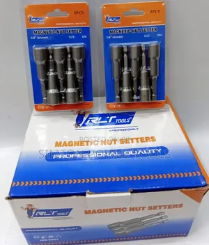 RLT Tools Magnetic Nut Setters Set Ubora wa Kitaalamu