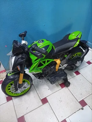 Kids Electric Bike - Green