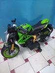 Kids Electric Bike - Green - 1