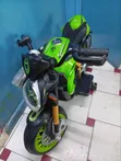 Kids Electric Bike - Green - 2