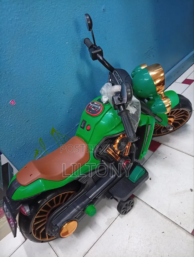 Electric Bike for Kids (2-4 Years) - Greenbrown - 1