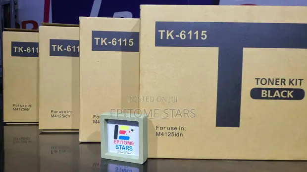 Kyocera TK-6115 Toner Nyeusi wa Uwezo Mkubwa - 1