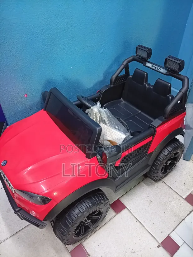 Jeep Kids Electric Car (Red) - 1