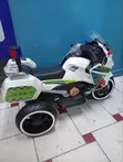 Police Themed Electric Ride-On Bike for Kids - 1