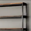 Industrial-Style 5-Tier Open Bookshelf - 3