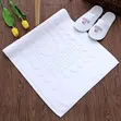 White 100% Cotton Bath Mat - 4