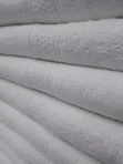 Vitambaa Vyeupe vya Pamba vya Ubora (70x140cm) - 2