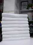 Vitambaa Vyeupe vya Pamba vya Ubora (70x140cm) - 3