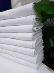 Vitambaa Vyeupe vya Pamba vya Ubora (70x140cm) - 4