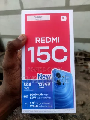 Xiaomi Redmi 15C 4G 128GB Black