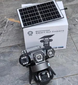 V380 Pro 3 Lens Solar Security Camera