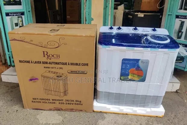 Roch 14kg Semi-Automatic Twin Tub Washing Machine - 1