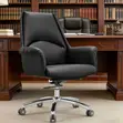 Modern Mid-Back Executive Office Chair - 4