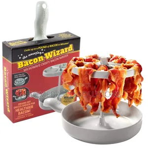 Tengeneza Bacon kwa Microwave (Bacon Wizard)