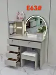 White Modern Vanity Dressing Table - 2