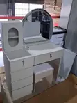 White Modern Vanity Dressing Table - 3