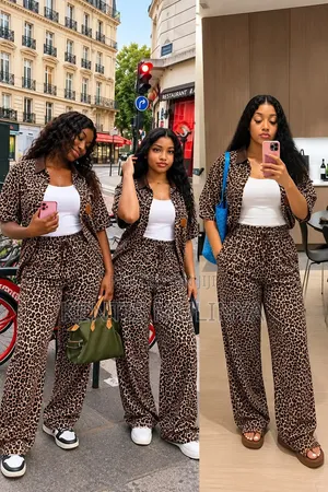 3 Piece Animal Print Set (L-2XL)