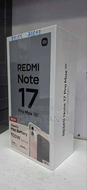 Xiaomi 17 Pro Max 512GB Mpya Nyeusi