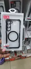 XUNDD Magnetic Shockproof Clear Case for Samsung Galaxy S25 - 1