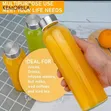 3pcs 1000ml Glass Water & Juice Pitcher Set - 2