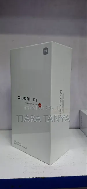 Xiaomi 17T 512GB Mpya Nyeusi