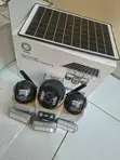 Triple Lens Outdoor Solar CCTV Camera with Two-Way Audio - 2