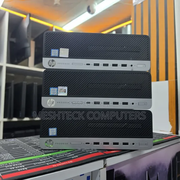 HP ProDesk 600 G3 Desktop Computer - Core i5, 8GB RAM, 256GB SSD - 1