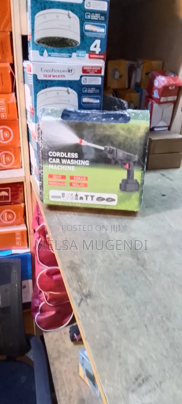 Cordless Water Spray Gun na Betri 2 - 1