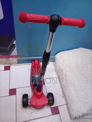 New Red Scooter with Music