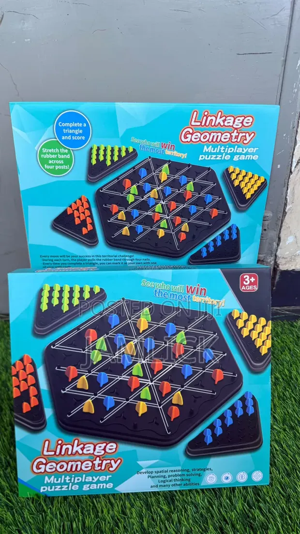 Chain Linkage Geometry Game | Educational STEM Toy - 1