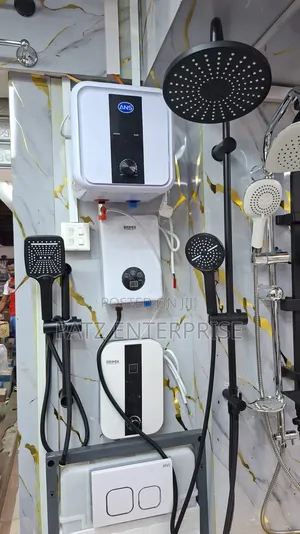 Modern Instant Shower Heater with Rainfall Shower
