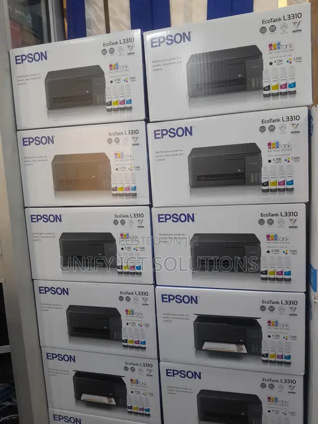 Epson EcoTank L3310 A4 Printer ya Ink Tank Yote-kwa-Moja - 1