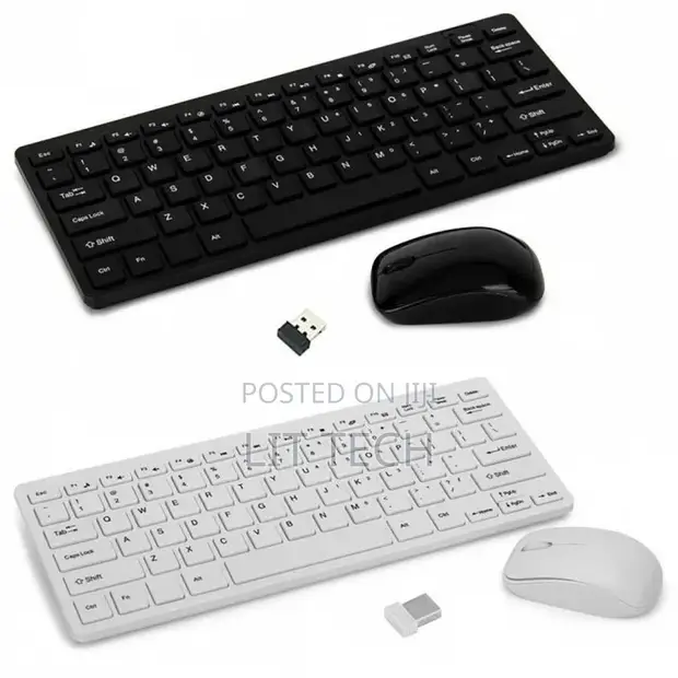 Wireless Mini Keyboard with Mouse KM901 - 1