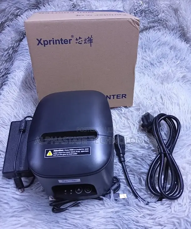 XPrinter USB & Serial (LAN) Mini Thermal Receipt Printer - 1
