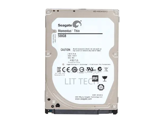 Seagate 500GB 2.5" Internal Laptop Hard Drive - 1