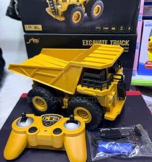 Rechargeable Remote Controlled Dump Truck Toy