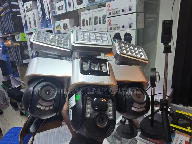 Kamera ya CCTV ya V380 VTS30 Solar yenye 4G LTE & WiFi - 1