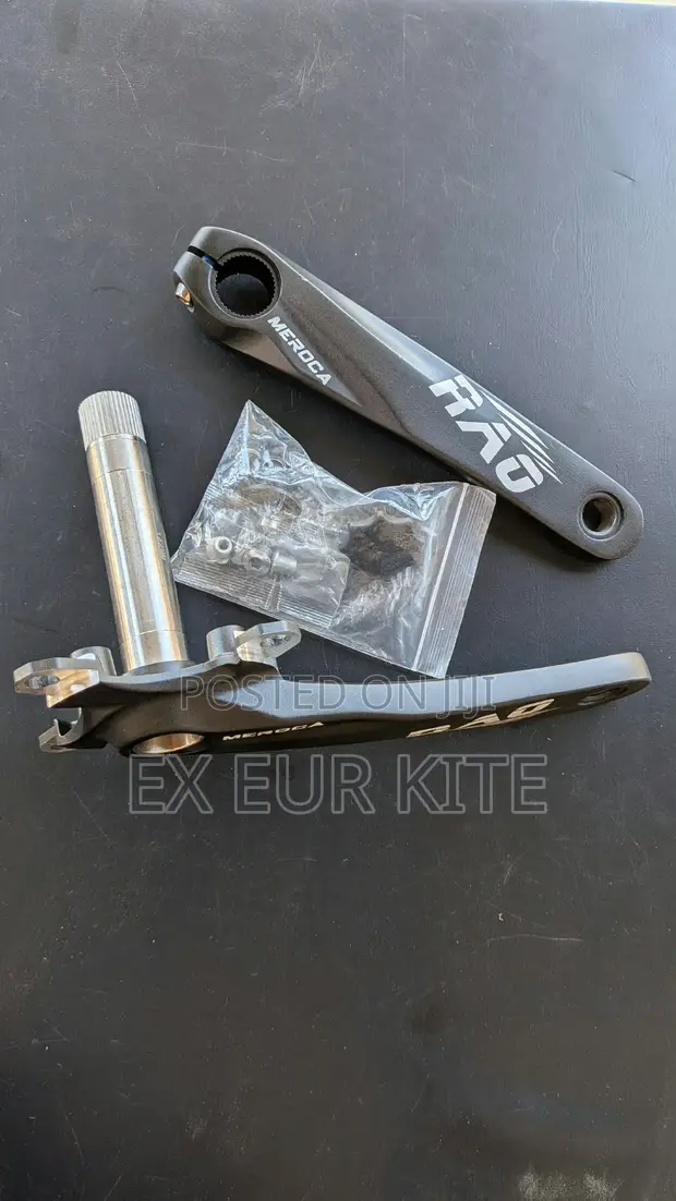 Meroca RAO Hollow Tech 2 Crank Arm (170mm, Black) - 1