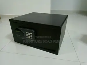 Black Compact Steel Digital Security Safe Box