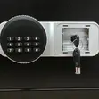 Black Compact Steel Digital Security Safe Box - 2