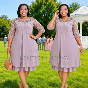 Classic Women's Dress - Sizes 46-54