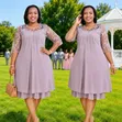 Classic Women's Dress - Sizes 46-54 - 1