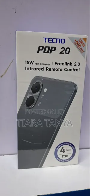 New Tecno Pop 20 64GB Black