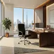 Executive High Back Leather Office Chair - 5