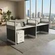 2-Way Office Workstation 2.4m x 0.6m - 2